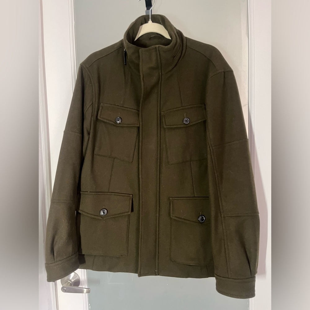 Banana Republic Dark Olive Military Jacket